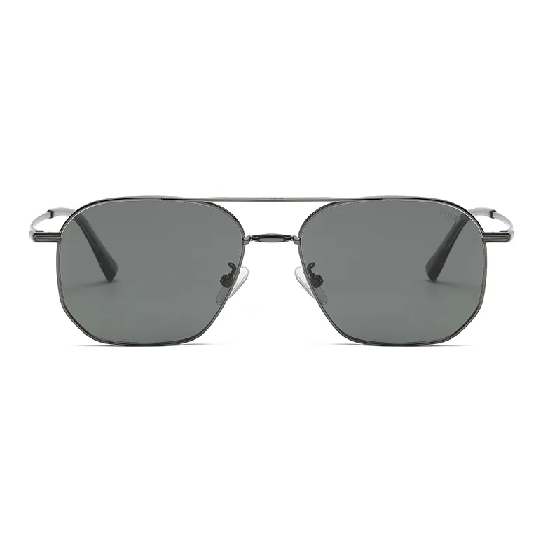 Prsr Alloy Plate And Metal Aviator Sunglasses Men's-4