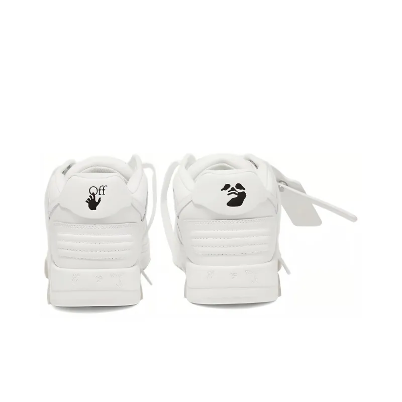 OFF WHITE Out Of Office Ooo Low Tops Triple White-4