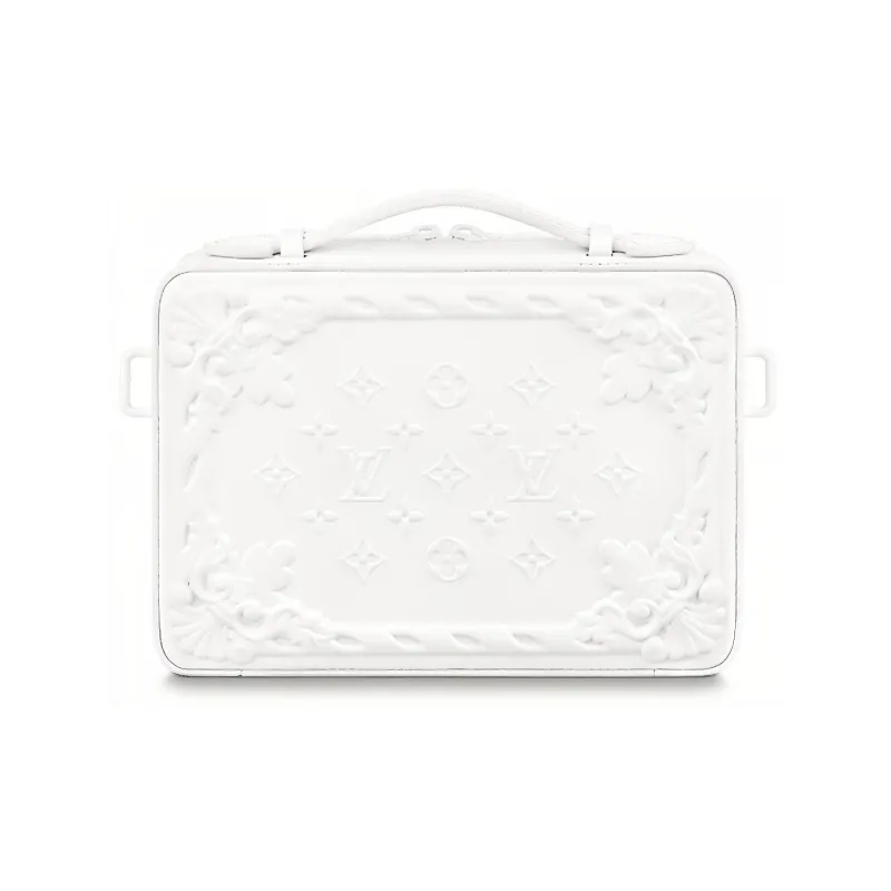 LOUIS VUITTON Handle Soft Trunk Optic White-2