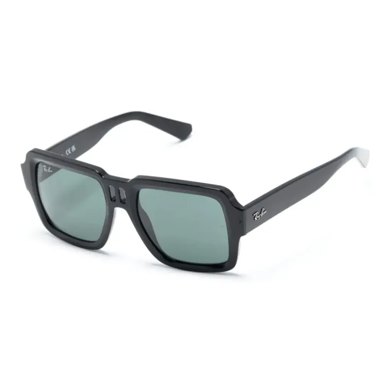 RayBan Acetate Acetate Square Sunglasses Women's Black-0