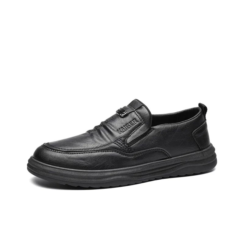 KAISER Men's Casual Shoes Men Low Top Black/Black-0