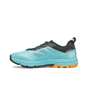 SCARPA RAPID Cushioned Wear-Resistant Coverage Low-Top Running Shoes Women's Turquoise