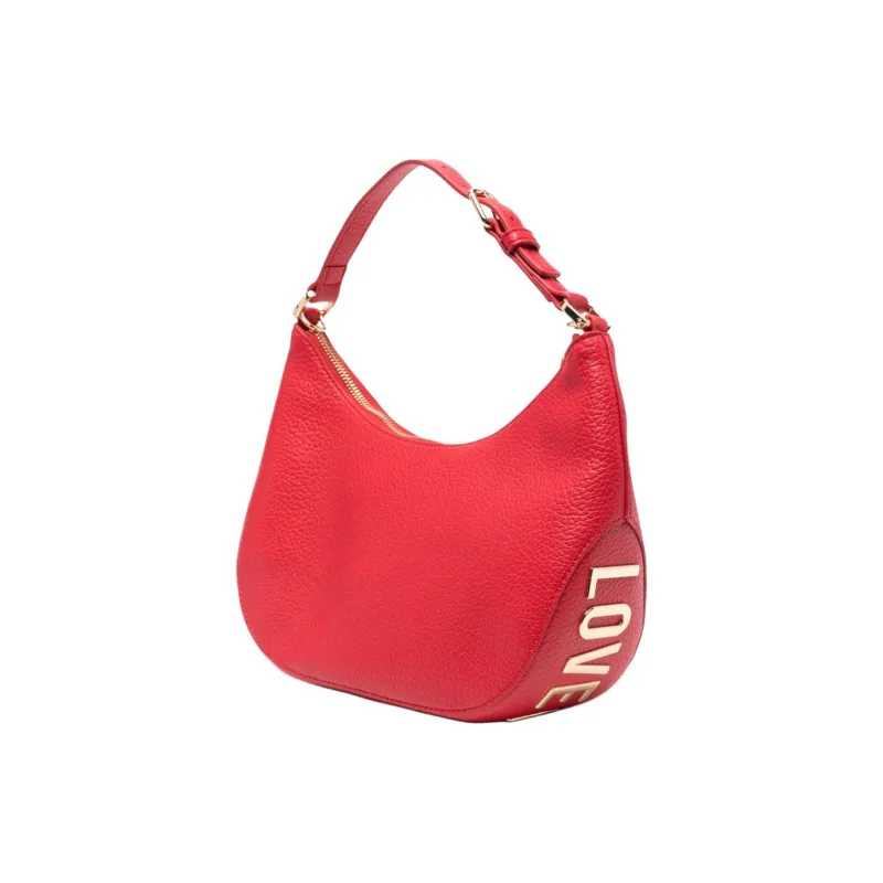 LOVE MOSCHINO PU Handbag, Shoulder Bag Women's Red-1