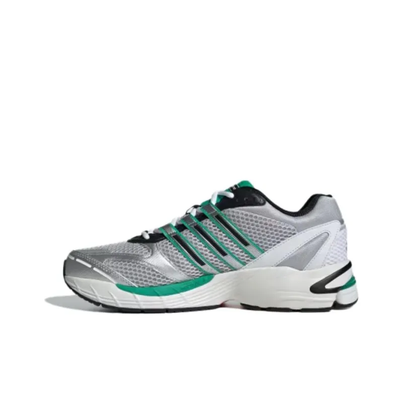 Adidas Supernova Cushion 7 Matte Silver Core Black Surf Green-0