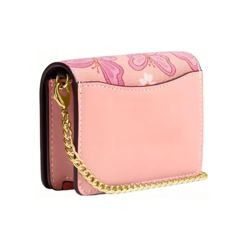 COACH Bow Wallet With Chain-1