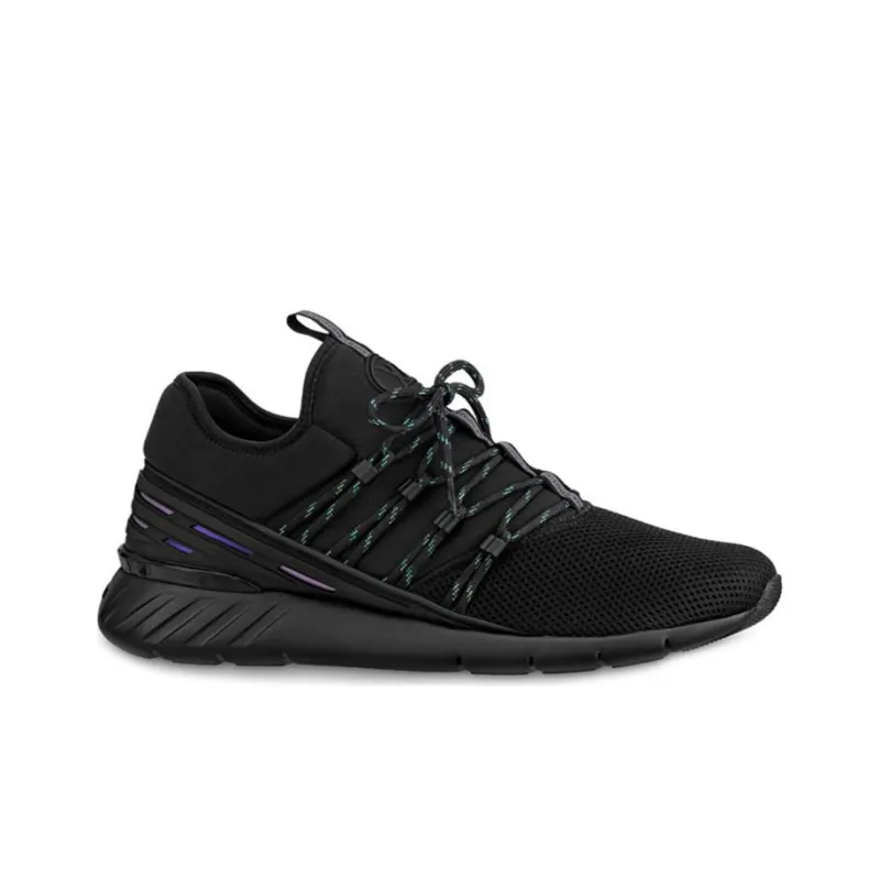 LOUIS VUITTON Fastlane Sneakers 'Black Neoprene Mesh'-1