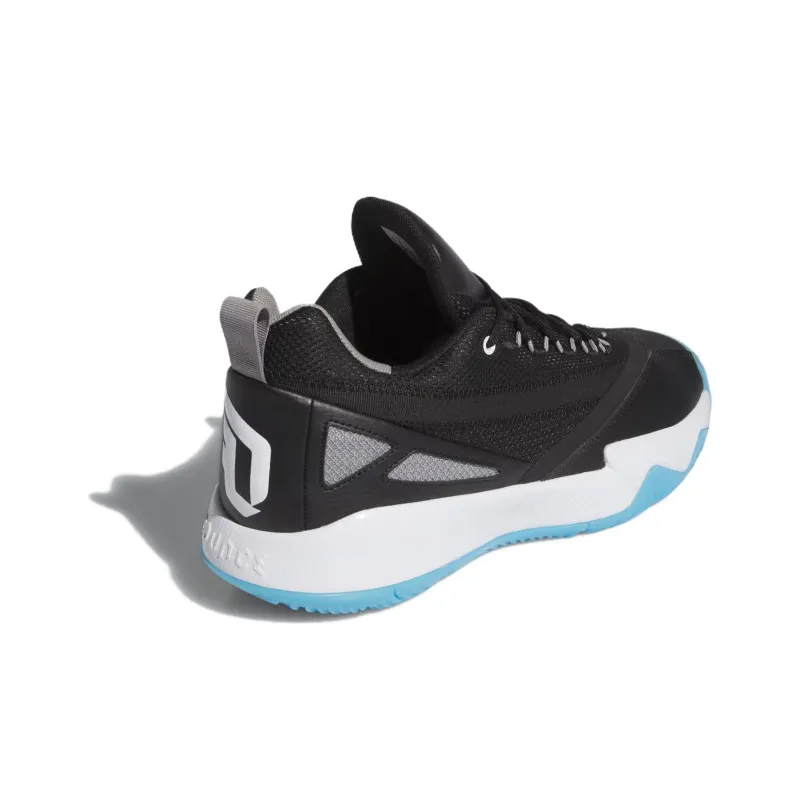 Adidas Dame Certified 2 Low Core Black Cloud White Dove Grey-3