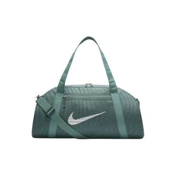 Nike Polyester Portable One Shoulder Crossbody Gym Bags Large Size Unisex Vintage Green & Bicoastal & White