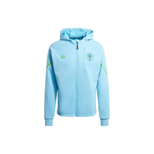 Adidas Seattle Sounders FC Jacket Men Blue