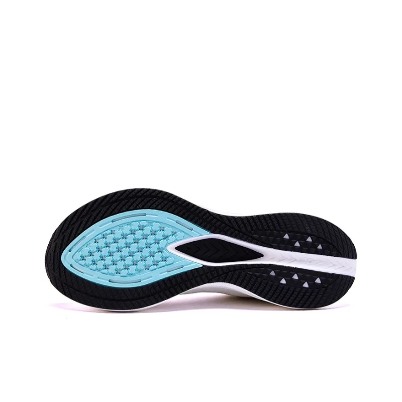 XTEP Speed 5.0 Lite Cushioning Anti-Slip And Wear-Resistant Low-Top Running Shoes Men's White Blue-4