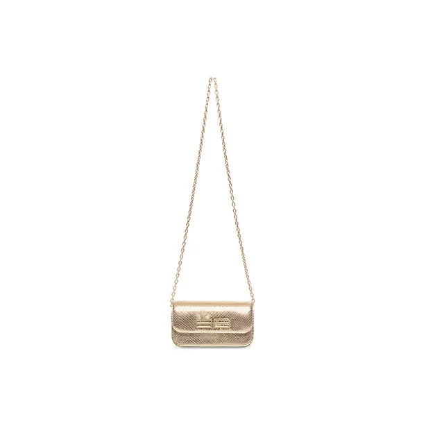 Balenciaga Gossip Sheepskin Shoulder Bag Crossbody Bag Chain Wallet Women's Light Gold-1