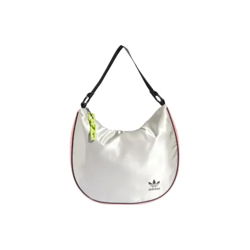 Adidas Originals Recycled Polyester Handbag Shoulder Bag Women's Silver