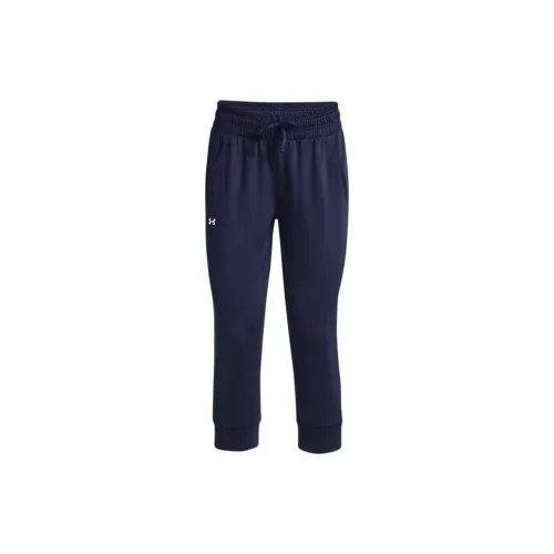 Under Armour HeatGear Knitted Sweatpants Women's Navy Blue