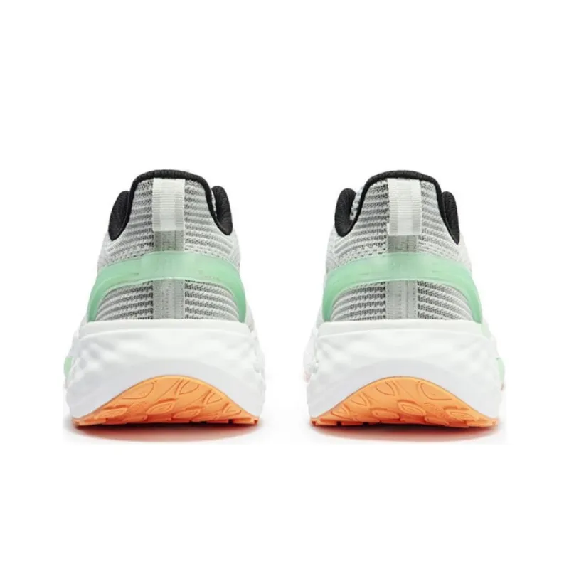 361° Cushioning Breathable Low Top Running Shoes Men's Gray Green-3