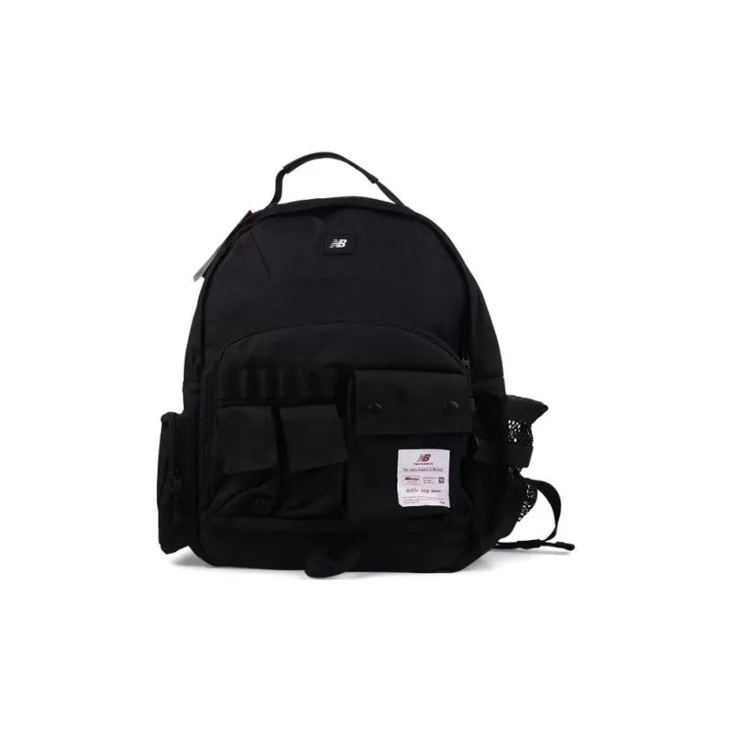 New Balance Fabric Backpack Regular Unisex Black-4