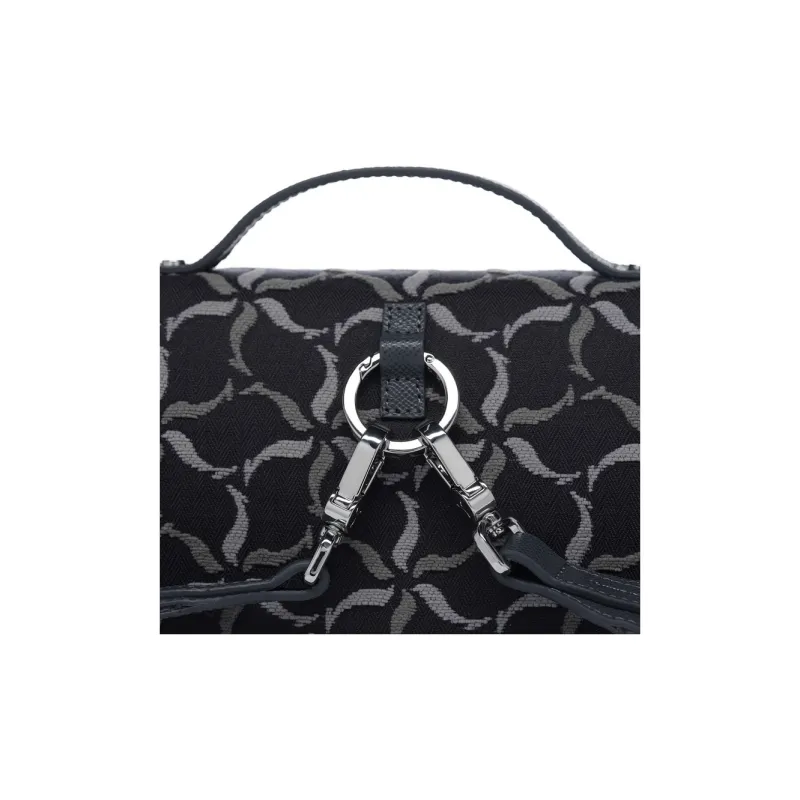LI NING 1990 Fabric Backpack, Messenger Bag, Handbag, Shoulder Bag Regular Unisex Ebony Black-4