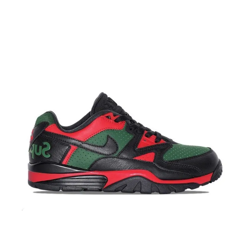 Nike Cross Trainer Low Supreme Black Green Red-1