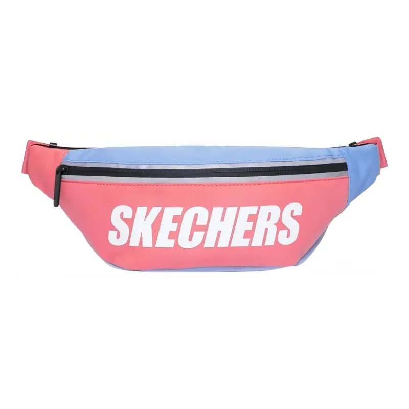 Skechers Acrylic Coin Purse Sling Bag Fanny Pack Regular Unisex Orange Pink-0