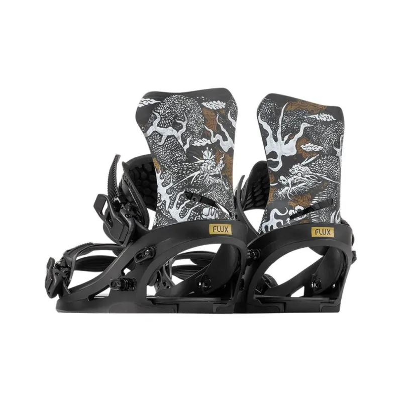 FLUX Single Snowboard Ski Bindings-9