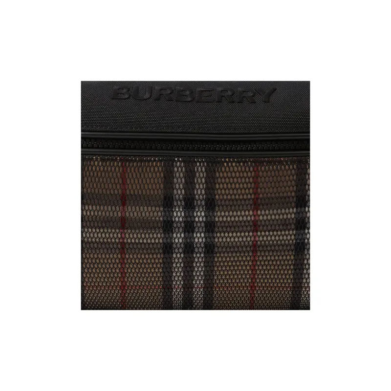 Burberry Leather Fanny Pack Regular Men's Archive Beige-4