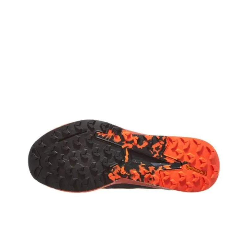 Adidas Terrex Agravic Flow 2.0 Trail Core Black Grey Impact Orange-4