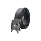 Ebony Gunmetal+Top Grain Cow Leather
