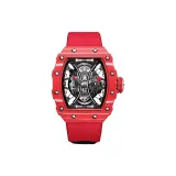 Red Case Black Dial Red Strap