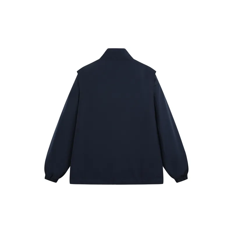 Endless Abyss Jackets Coats Unisex Navy Blue-1