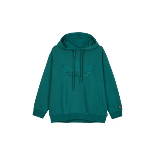 Adidas Originals Trefoil Sweatshirts Women's Green