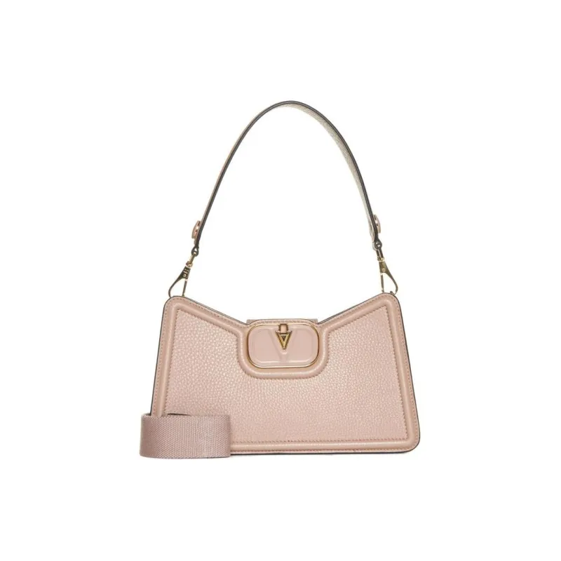 Valentino Calfskin Crossbody One Shoulder Handbag Women's Light Pink-0