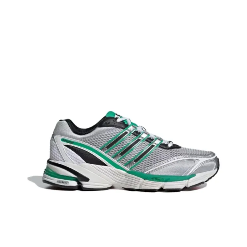 Adidas Supernova Cushion 7 Matte Silver Core Black Surf Green-1