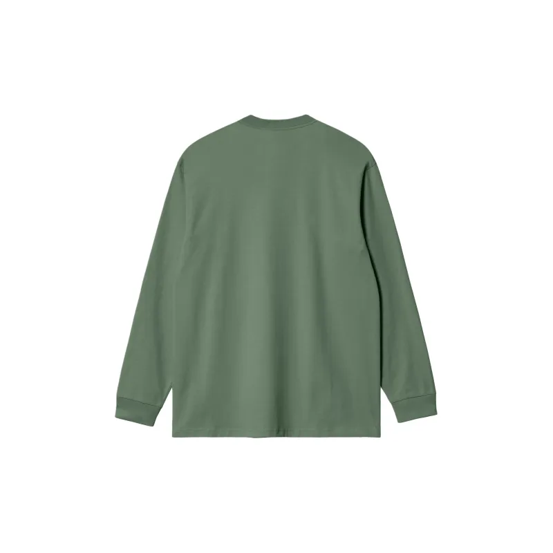 Carhartt WIP SS24 L/S Pocket T Shirt T Shirt Men's Green-1
