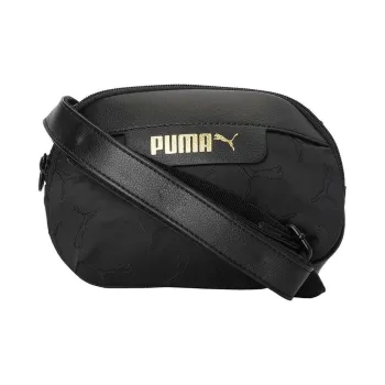 PUMA Artificial Leather Crossbody Bag, Shoulder Bag Women's Black