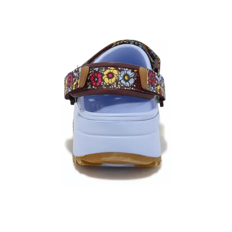 Crocs Hiker Retro Floral Clog Clog 5cm Unisex Blue-3
