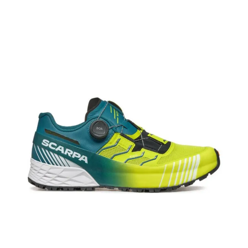 SCARPA RIBELLE RUN KALIBRA HT Cushioning Anti-Slip And Wear-Resistant Low-Top Running Shoes Men's Lime Green-1