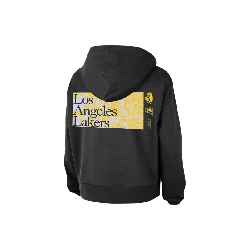 Nike Los Angeles Lakers Standard Issue Women's Nike Dri FIT Nba Pullover Hoodie-1