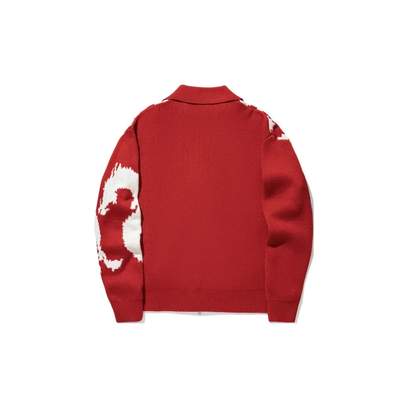 LiNing Sweater Men's Samba Red Ecru Chrome Yellow-1