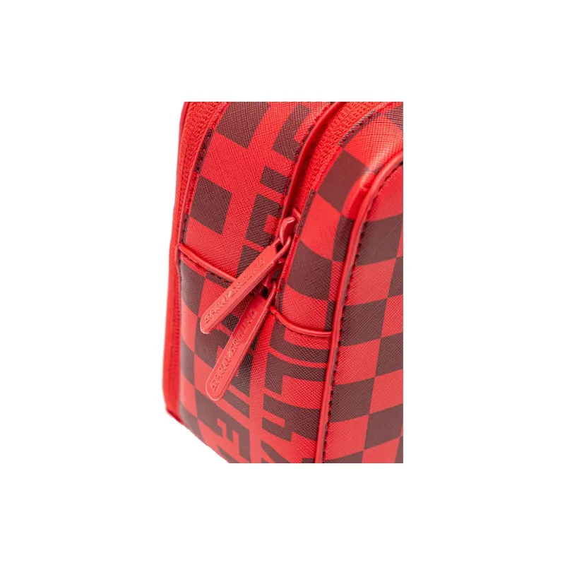 SPRAYGROUND Artificial Leather Wallets Clutches Regular Unisex Red-4