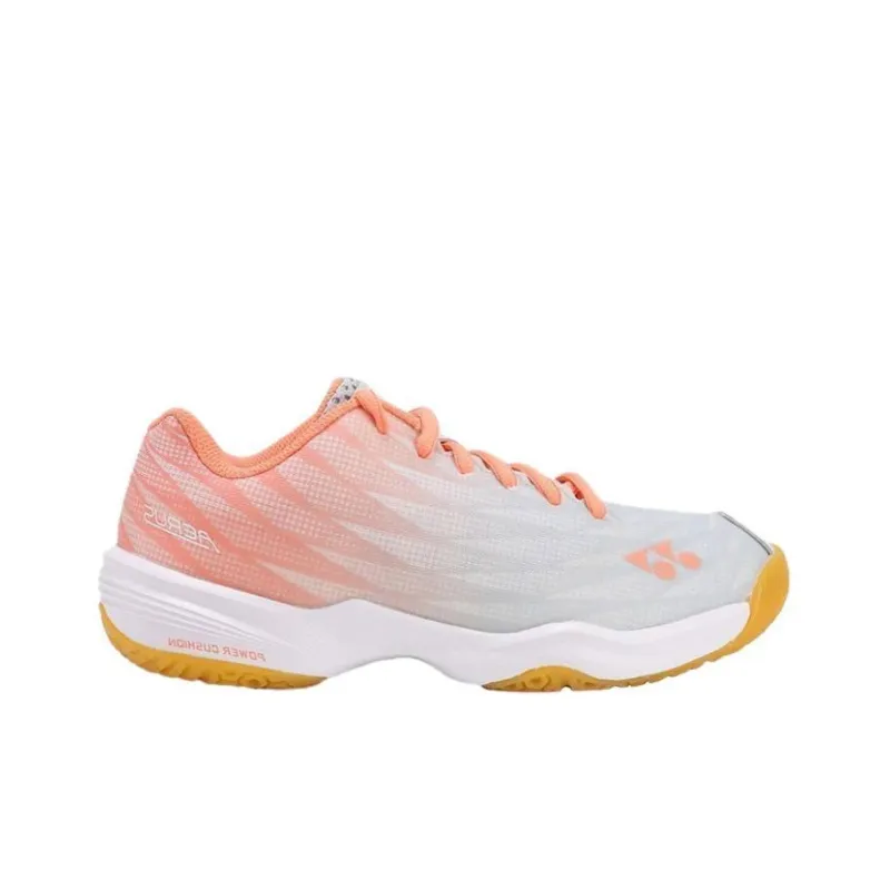 YONEX Anti Slip Wear Resistant Low Top Badminton Shoes Unisex Orange-1
