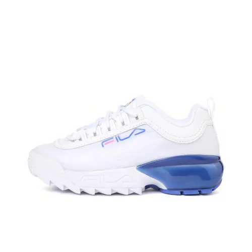 FILA Chunky Sneakers Unisex Low-Top White/Blue