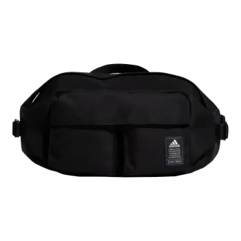 Adidas Polyester One Shoulder Crossbody Fanny Pack Regular Unisex Black