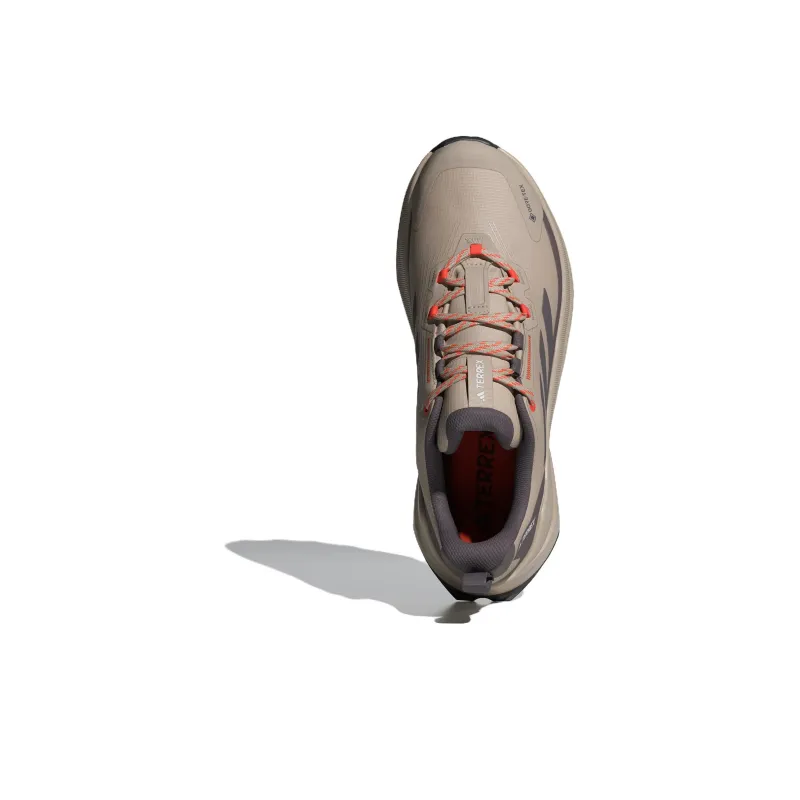 Adidas Terrex Trailmaker 2.0 Gore Tex Wonder Beige Charcoal Semi Impact Orange-4