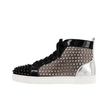 CL LUBOTING Stylish Skateboarding Shoes Men's Black Gold