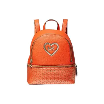 MICHAEL KORS Canvas Backpack Kids' Orange