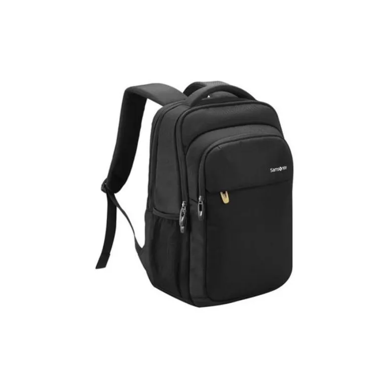 SAMSONITE Nylon Backpack Regular Unisex Black-1