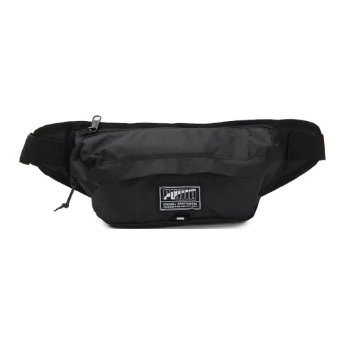 PUMA Fabric Shoulder Bag Crossbody Bag Fanny Pack Regular Unisex Black