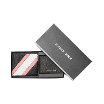 MICHAEL KORS Polyurethane Wallet Men's Pink