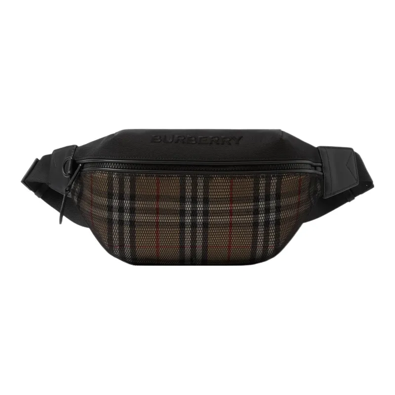 Burberry Leather Fanny Pack Regular Men's Archive Beige-0