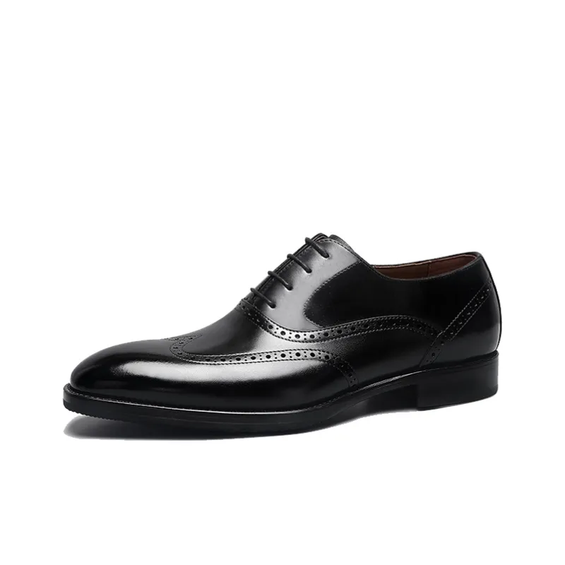 Bansley Dress Shoes Men's Black-0