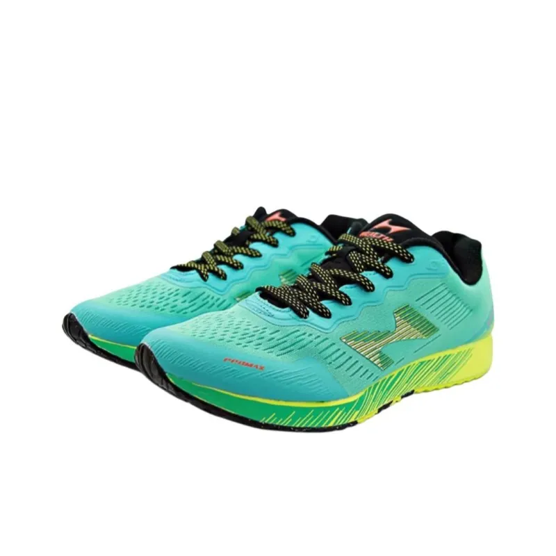 HEALTH Cushioning Breathable Low Top Marathon Running Shoes Unisex Water Cyan-2